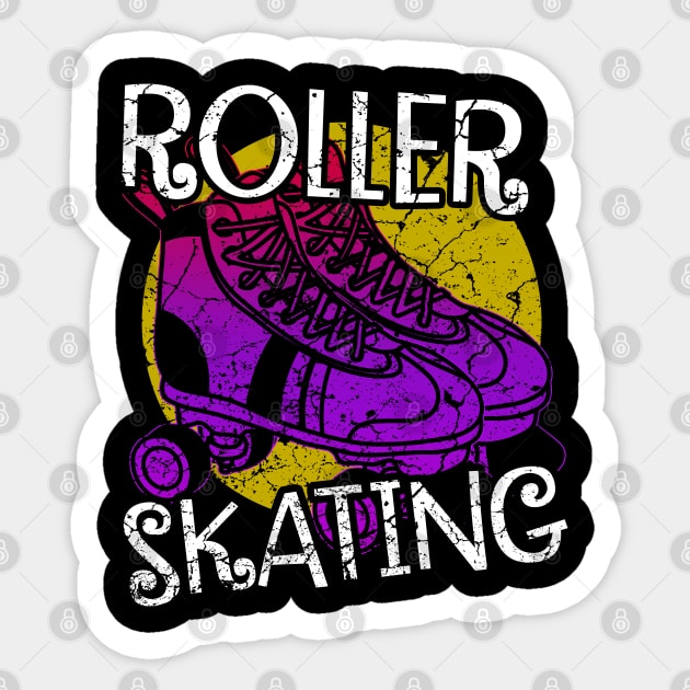 Roller Skating Sticker by Mila46